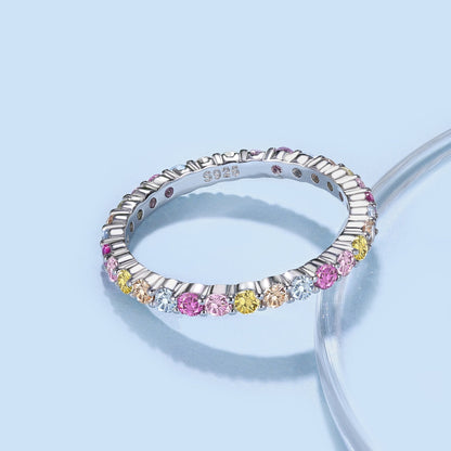 [ORA ]Elegant Vivid Round Cut Daily Ring