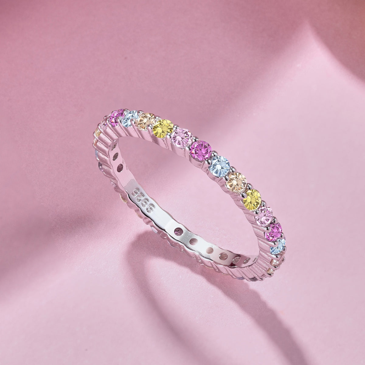 [ORA ]Elegant Vivid Round Cut Daily Ring