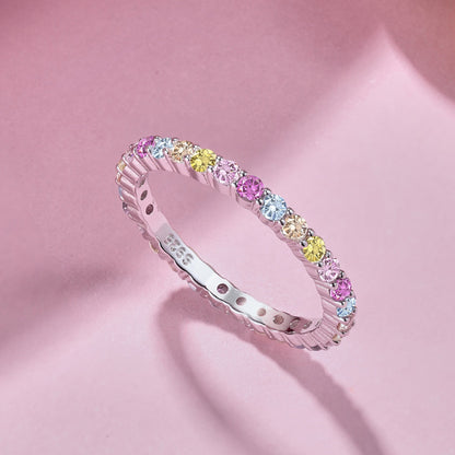 [ORA ]Elegant Vivid Round Cut Daily Ring