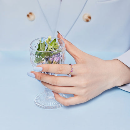 [ORA ]Dazzling Resplendent Round Cut Party Ring