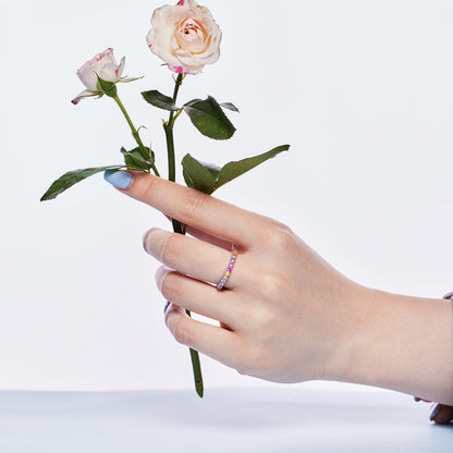 [ORA ]Dazzling Resplendent Round Cut Party Ring