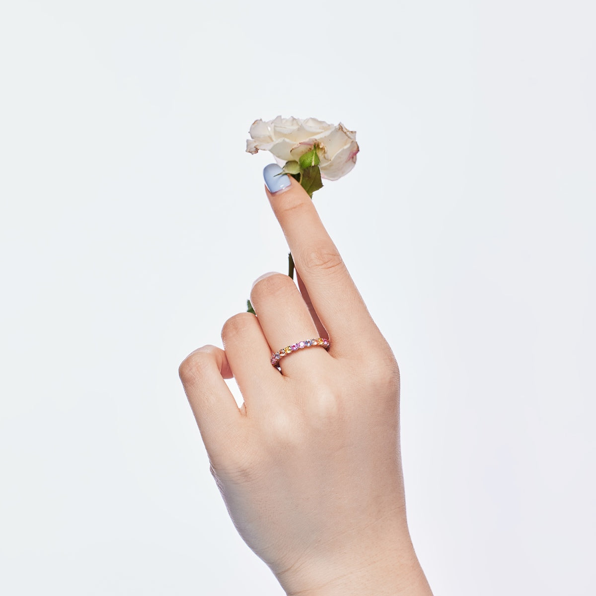 [ORA ]Dazzling Resplendent Round Cut Party Ring