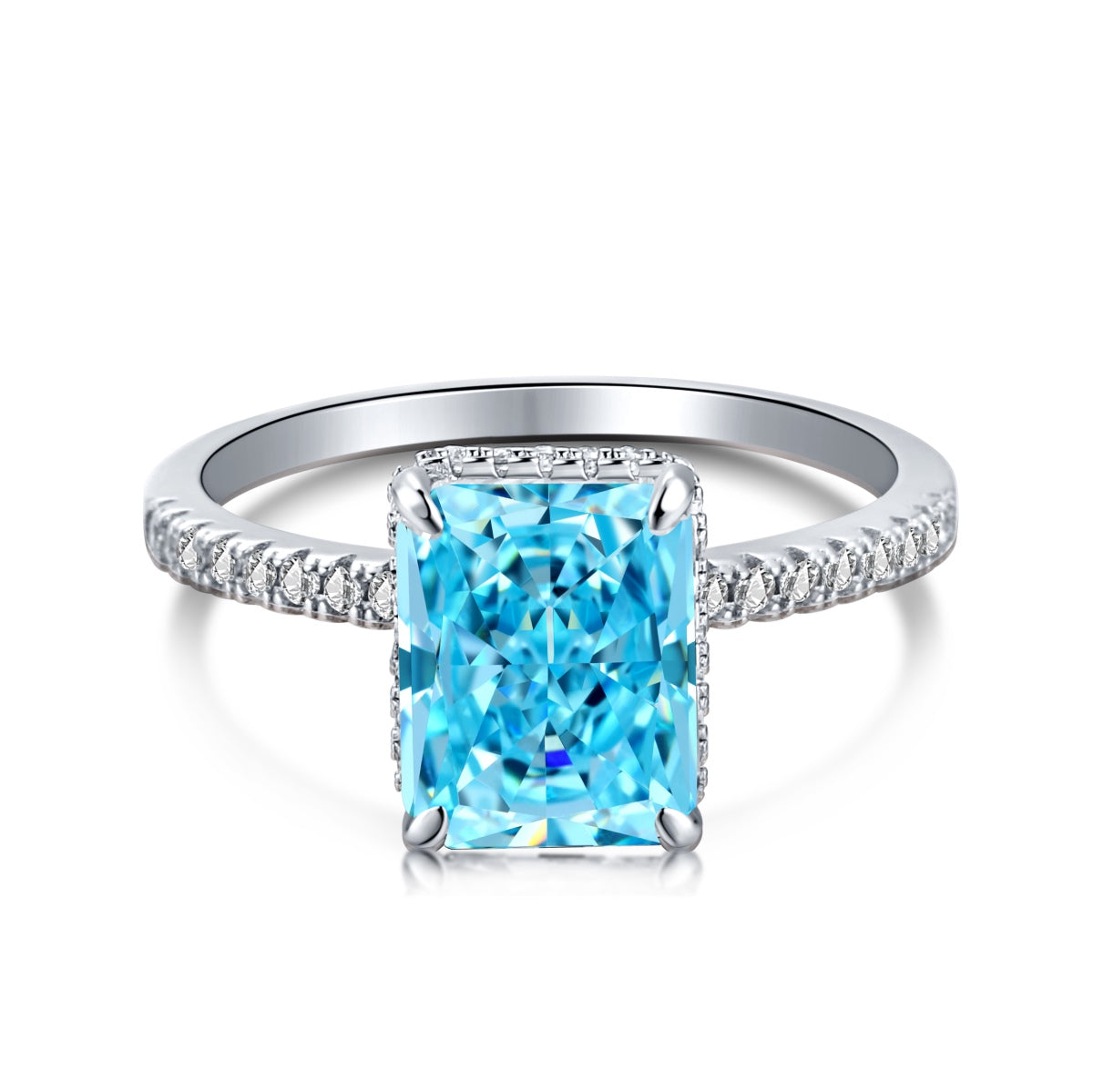 [ORA ]4.0 Carat Luxurious Engagement Ring