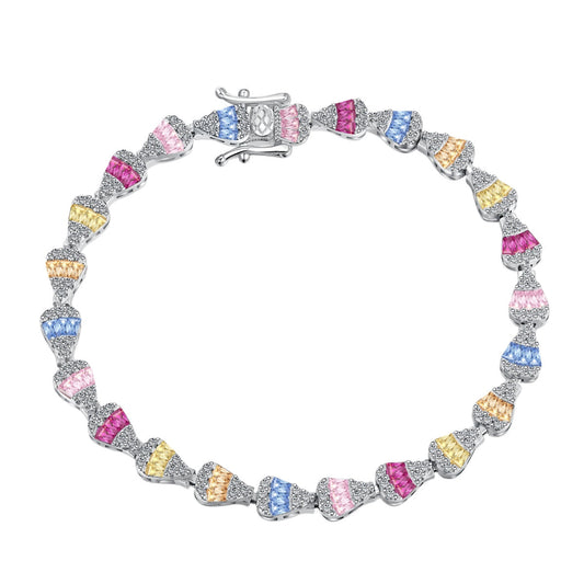 [ORA ]Radiant Water Drop Shape Daily Bracelet