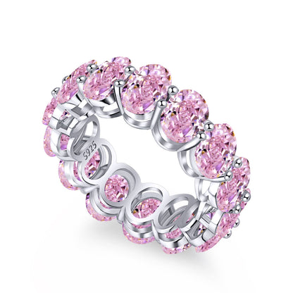 [ORA ]Dainty Elongated Cushion Cut Tennis Ring