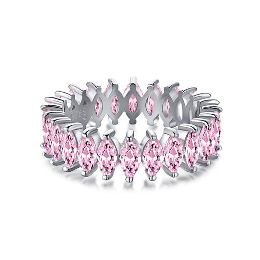[ORA ]Gorgeous Marquise Cut Tennis Ring