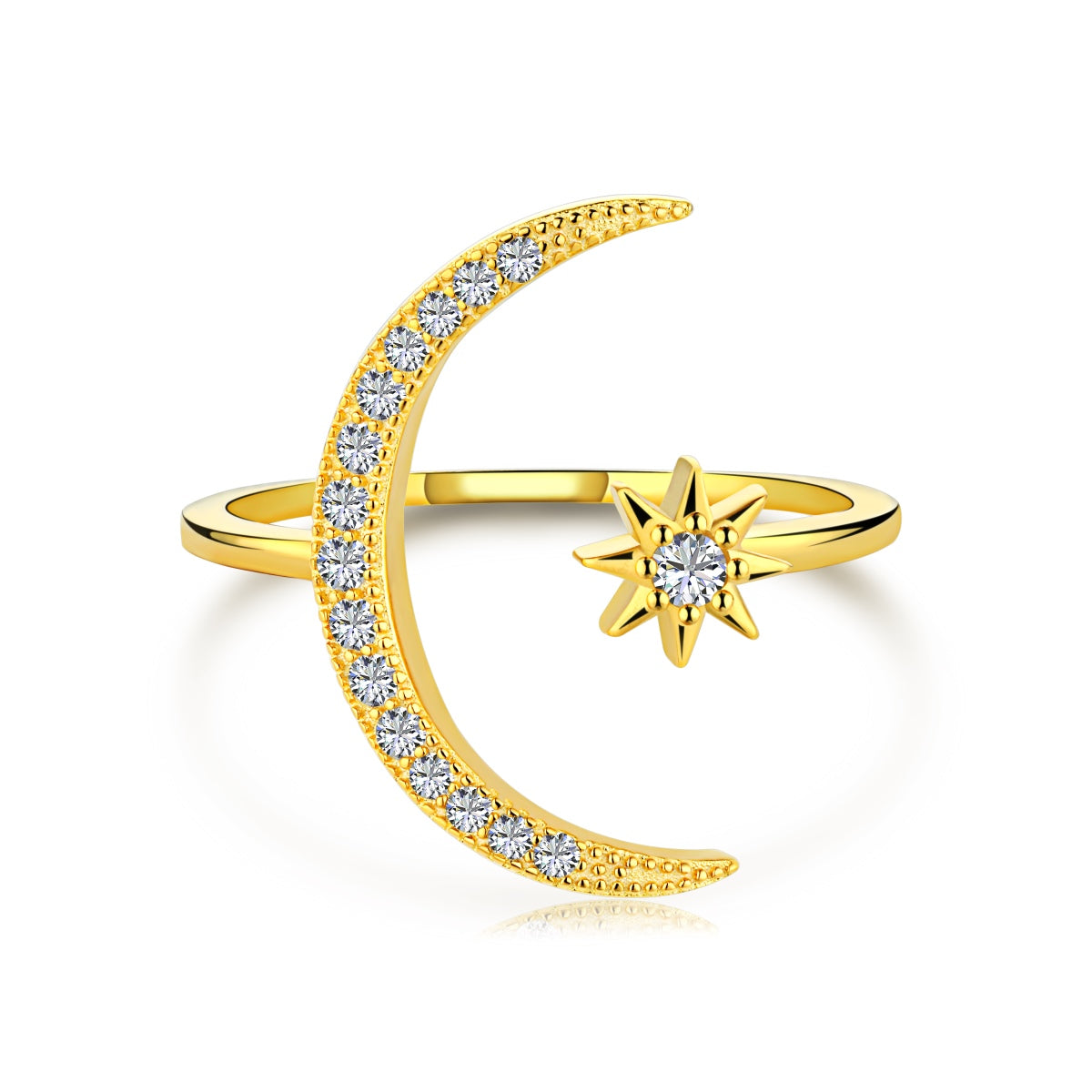 [ORA]Eternity Moon & Star Ring