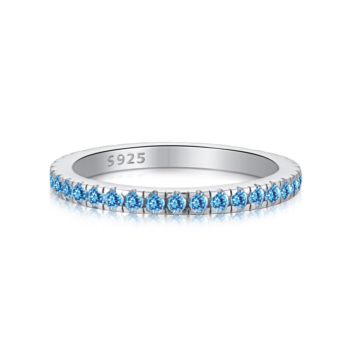 [ORA ]Delicate Sparkling Round Cut Daily Ring