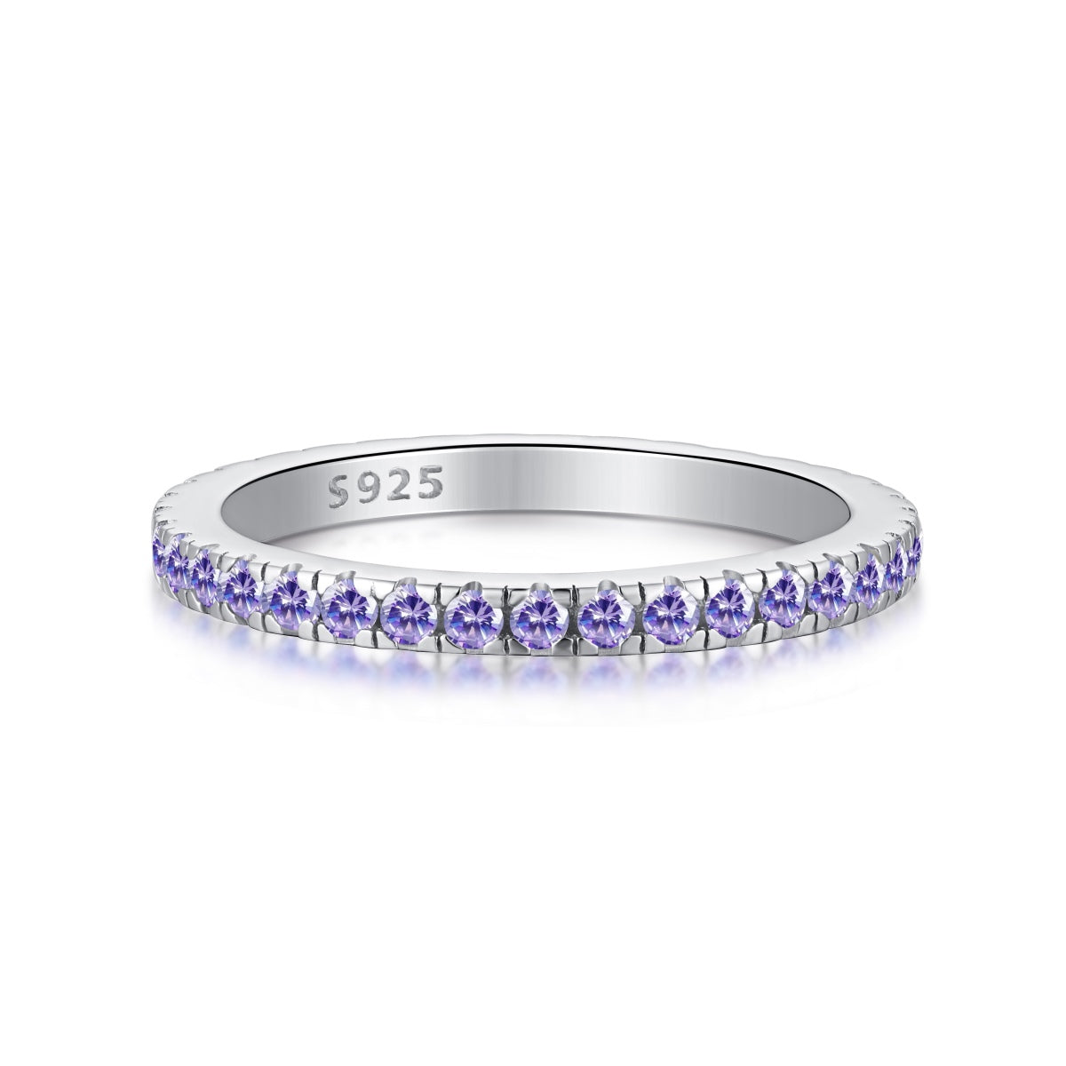 [ORA ]Delicate Sparkling Round Cut Daily Ring