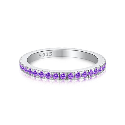 [ORA ]Delicate Sparkling Round Cut Daily Ring
