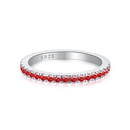 [ORA ]Delicate Sparkling Round Cut Daily Ring