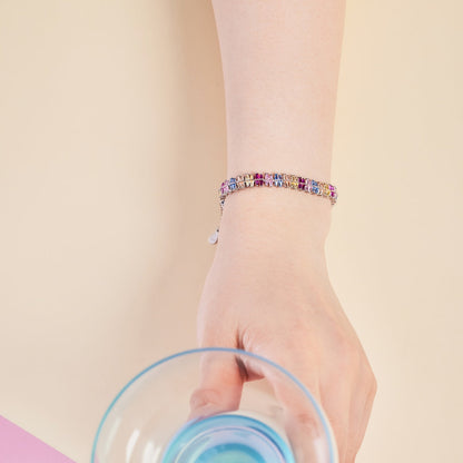 [ORA ]Sparkling Exquisite Multi Cut Party Bracelet