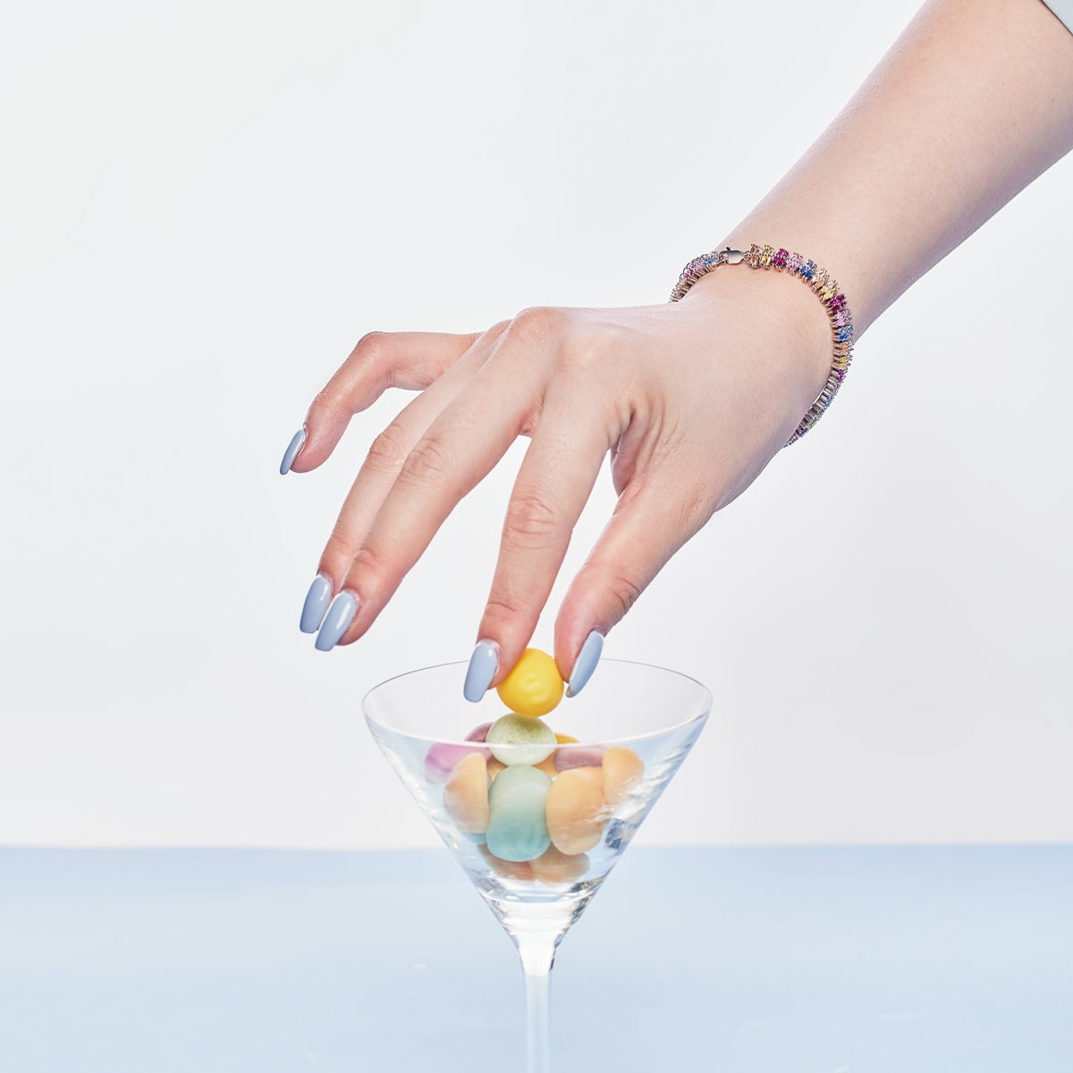 [ORA ]Sparkling Exquisite Multi Cut Party Bracelet
