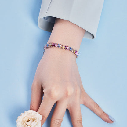 [ORA ]Sparkling Exquisite Multi Cut Party Bracelet