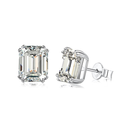 [ORA ]Dazzling Square Shape Earrings