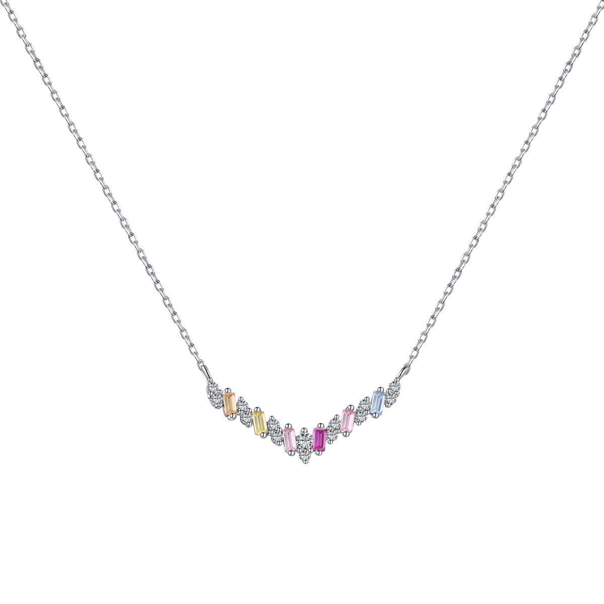 [ORA ]Dazzling Rainbow Necklace