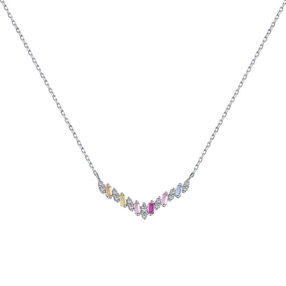 [ORA ]Dazzling Rainbow Necklace