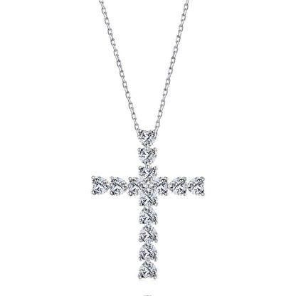 [ORA ]Radiant Cross Shape Necklace