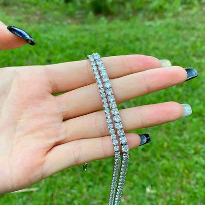 [ORA ]Elegant Tennis Chain Necklace