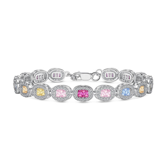 [ORA ]Exquisite Ornate Emerald Cut Daily Bracelet