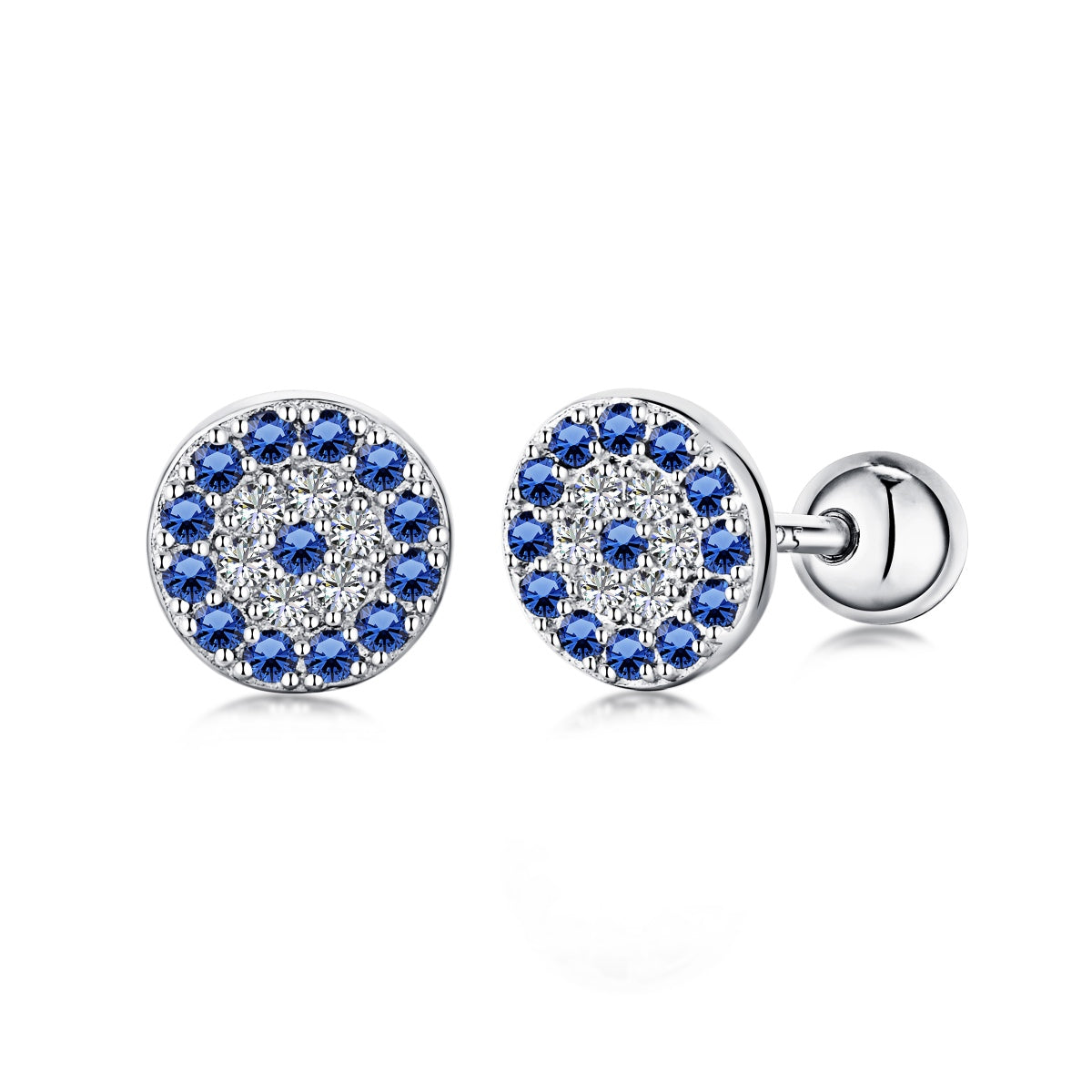 [ORA ]Devil's Eye Ear Bone Nail Earrings