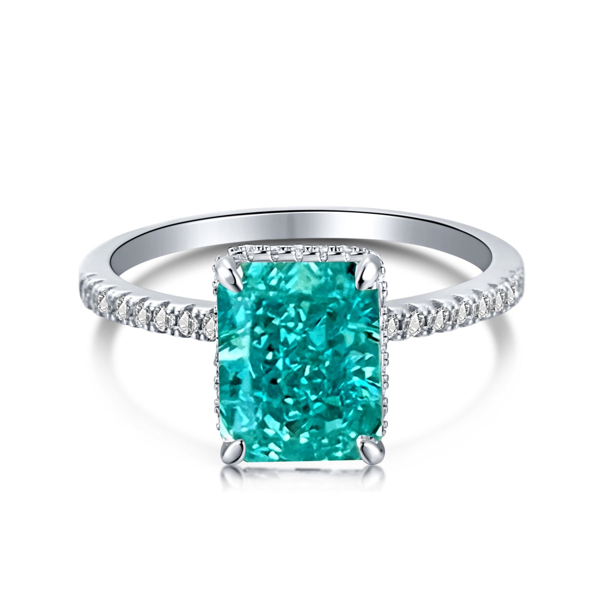 [ORA ]4.0 Carat Luxurious Engagement Ring