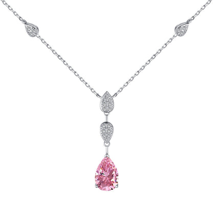 [ORA ]Dazzling Pear Cut Necklace