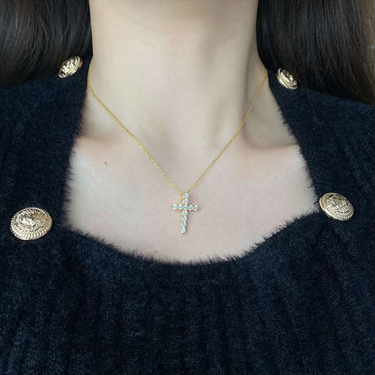 [ORA ]Unique Cross Shape Necklace