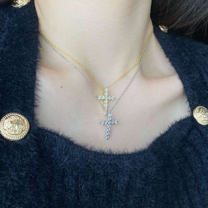 [ORA ]Unique Cross Shape Necklace