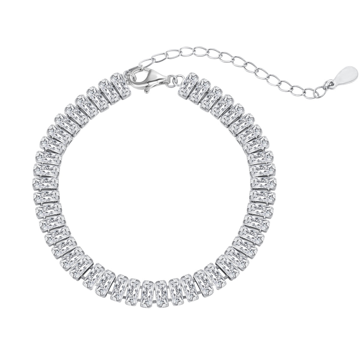 [ORA ]Exquisite Emerald Cut Daily Bracelet