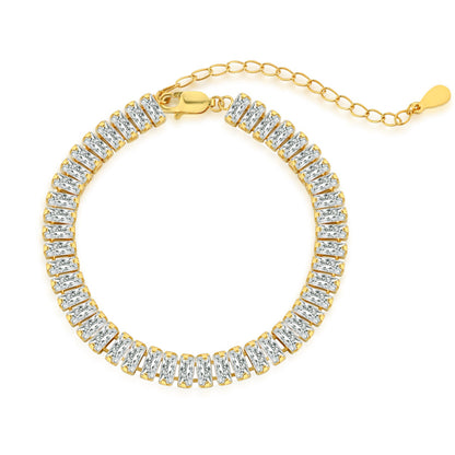 [ORA ]Exquisite Emerald Cut Daily Bracelet