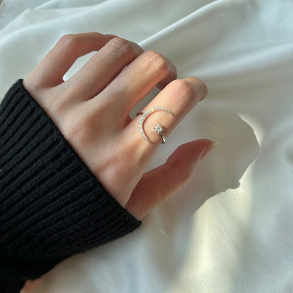 [ORA ]Eternity Moon & Star Ring