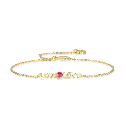 [ORA ]Romantic Heart Shape Lover Bracelet
