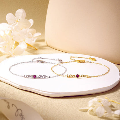[ORA ]Romantic Heart Shape Lover Bracelet