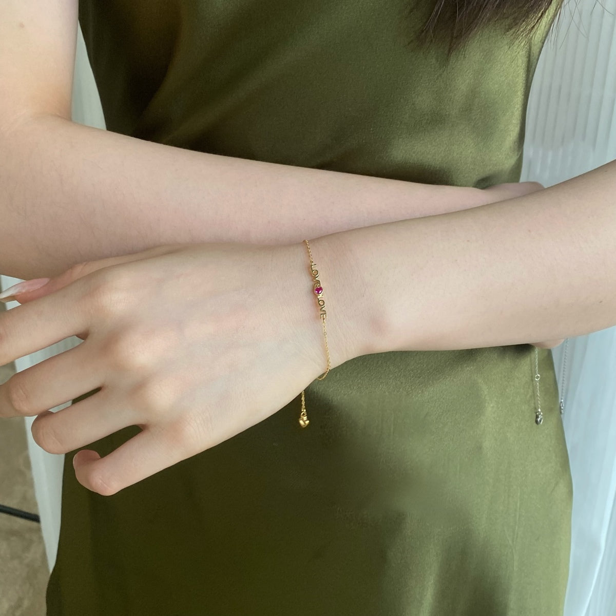 [ORA ]Romantic Heart Shape Lover Bracelet