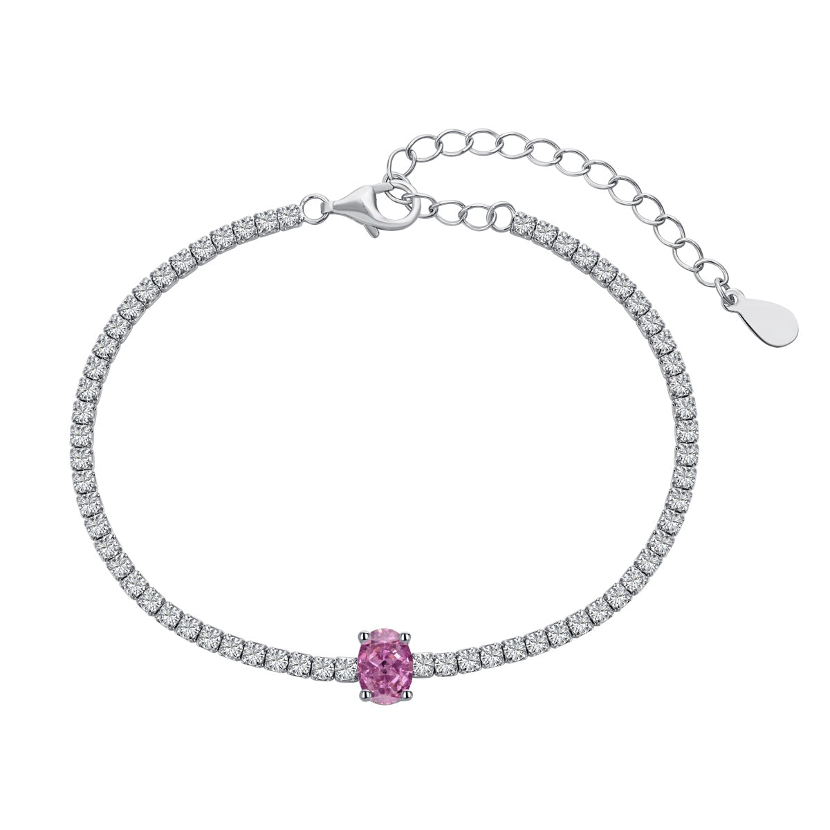 [ORA ]0.75 Carat Exquisite Oval Cut Daily Bracelet