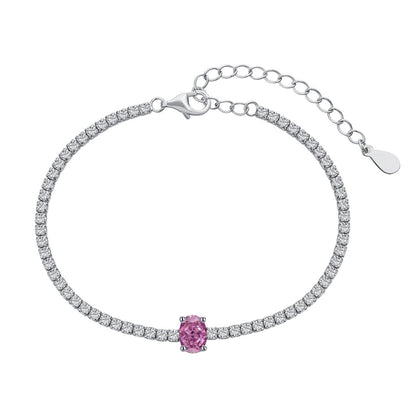 [ORA ]0.75 Carat Exquisite Oval Cut Daily Bracelet