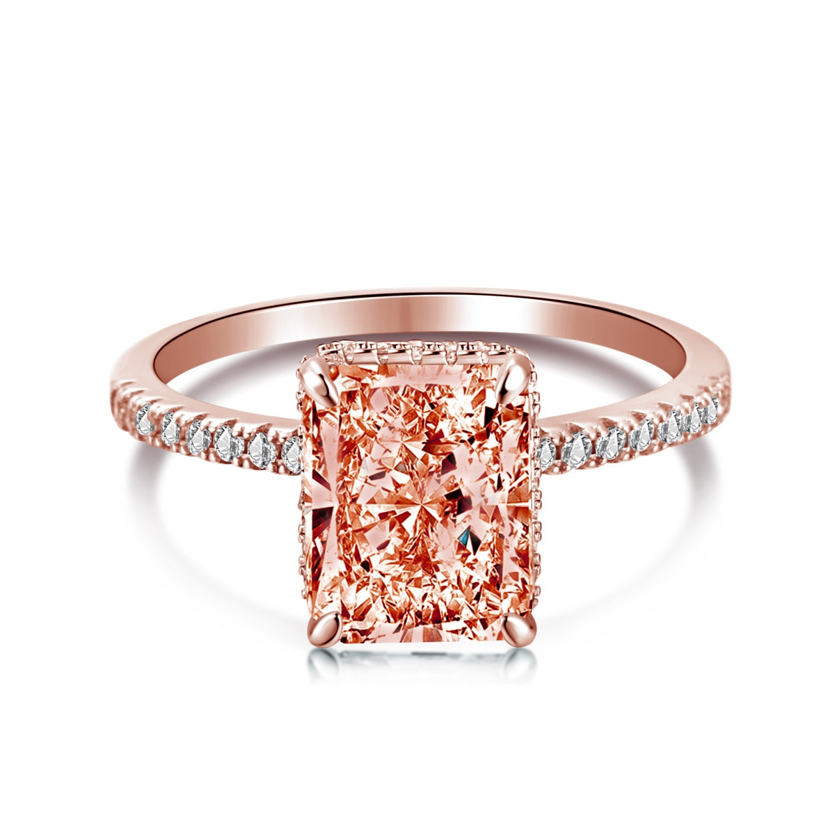 [ORA ]4.0 Carat Luxurious Engagement Ring