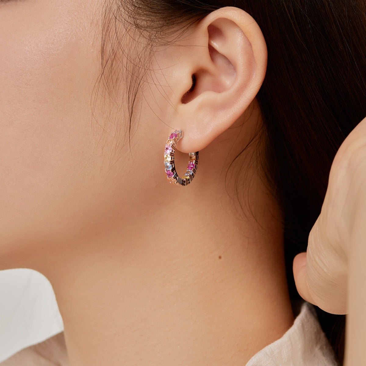 [ORA ]Unique Round Cut Daily Earrings