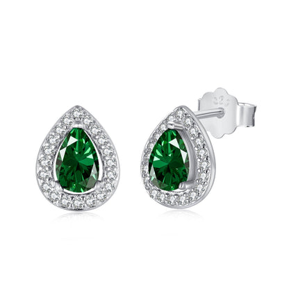 [ORA ]Luxurious Water Drop Shape Earrings