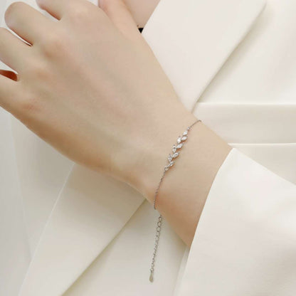 [ORA ]Elegant Wheat Leaves Shape Bracelet