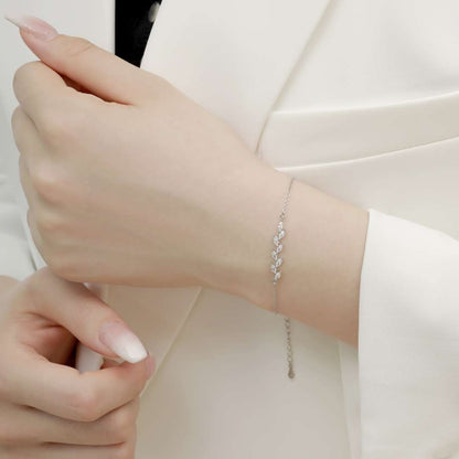 [ORA ]Elegant Wheat Leaves Shape Bracelet