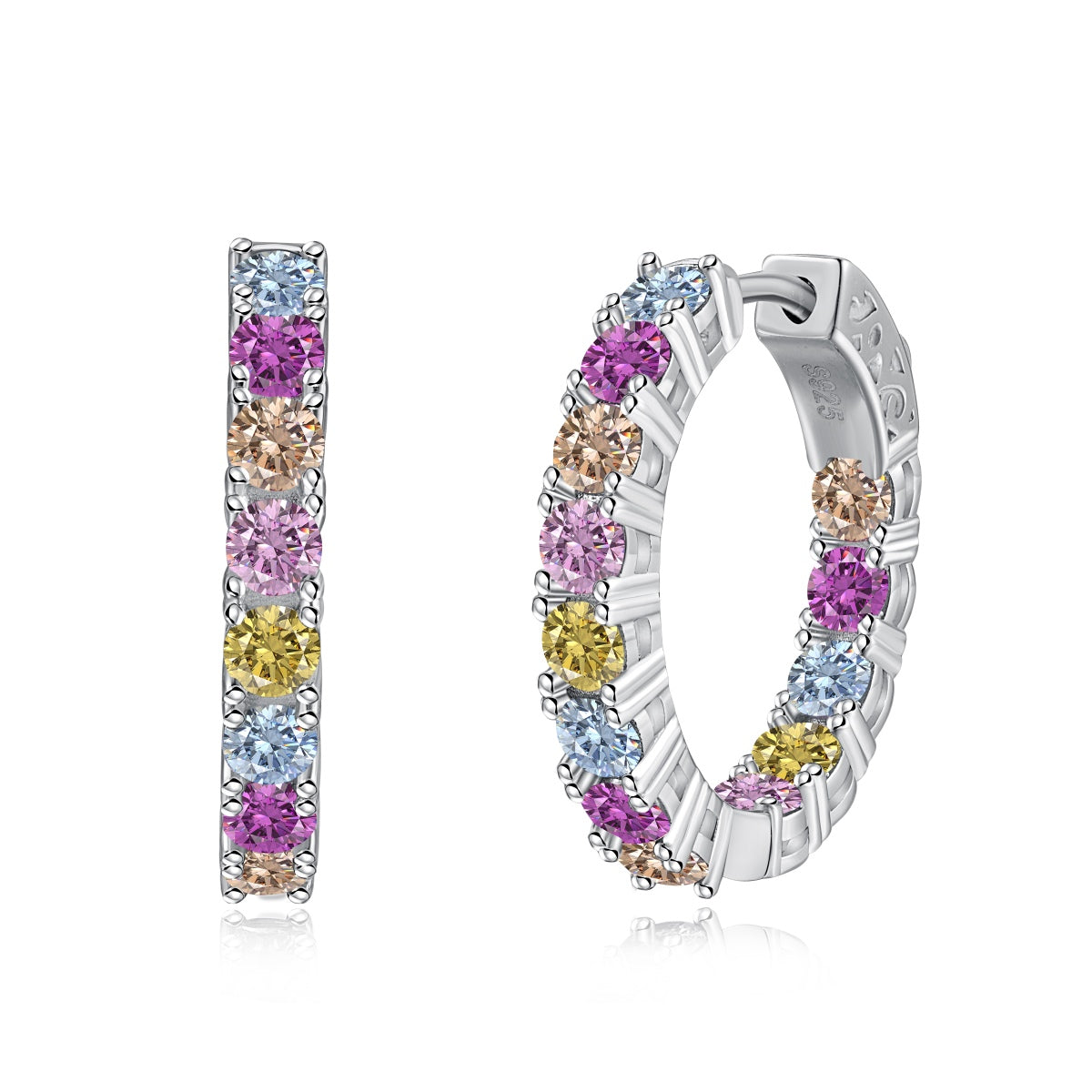 [ORA ]Unique Round Cut Daily Earrings