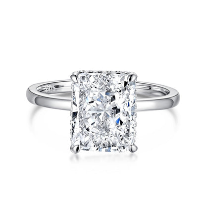[ORA ]4.0 Carat Ornate Enchanting Radiand Cut Banquet Ring