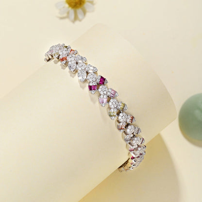 [ORA ]Dainty Exquisite Flower Shape Daily Bracelet