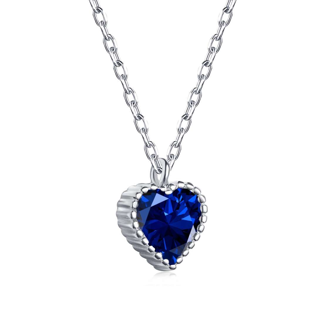 [ORA]Ornate Heart Shape Necklace