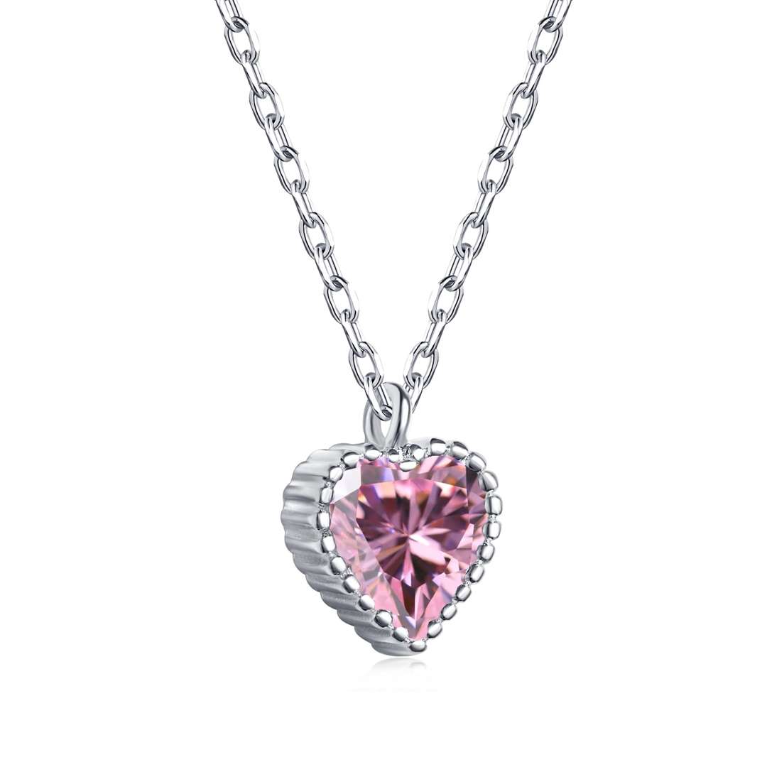 [ORA]Ornate Heart Shape Necklace