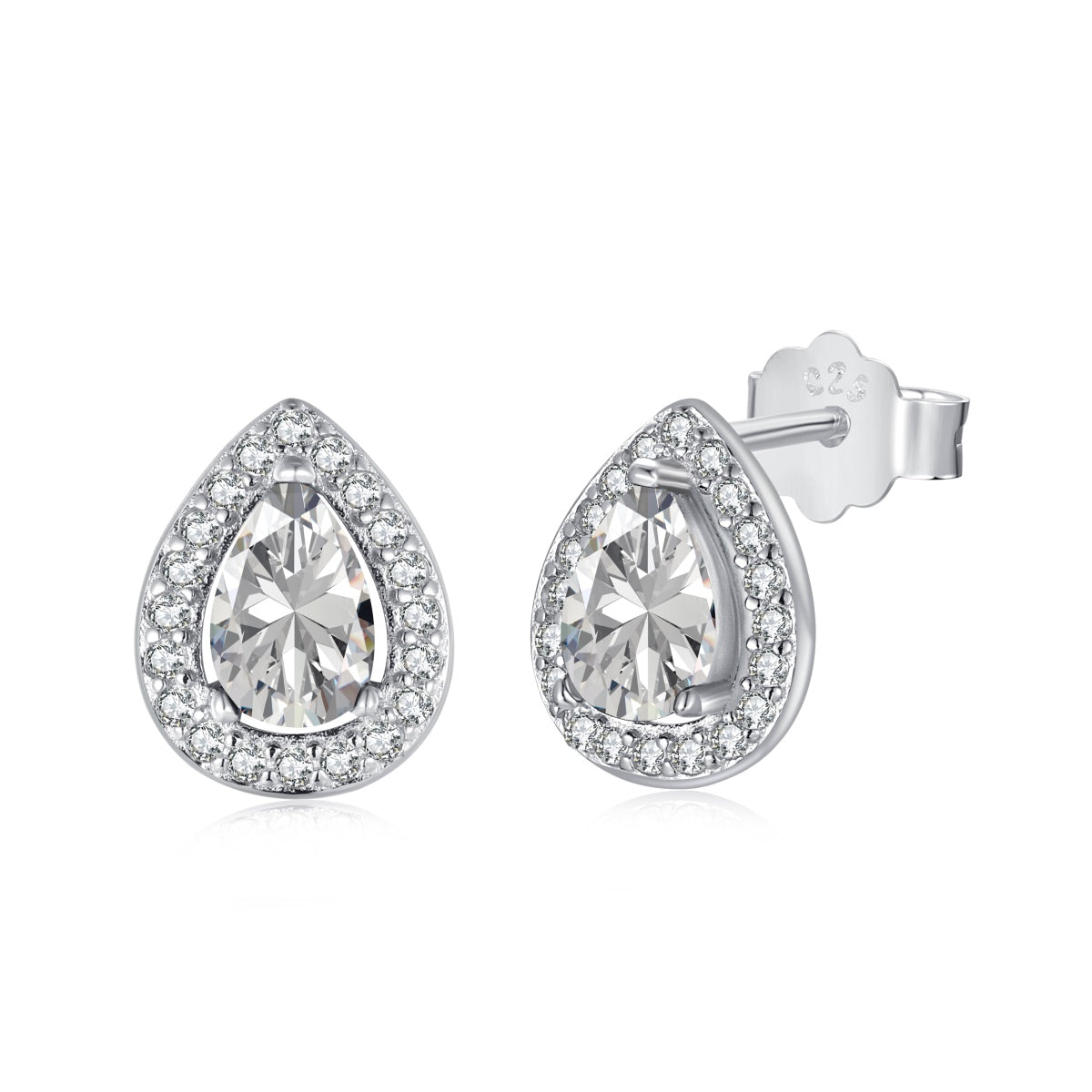 [ORA ]Luxurious Water Drop Shape Earrings