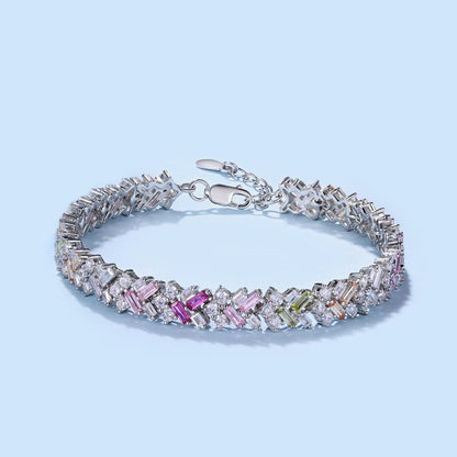 [ORA ]Dazzling Unique Multi Shape Daily Bracelet