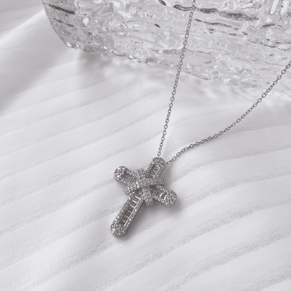 [ORA ]Gypsophila With Dimonds Necklace